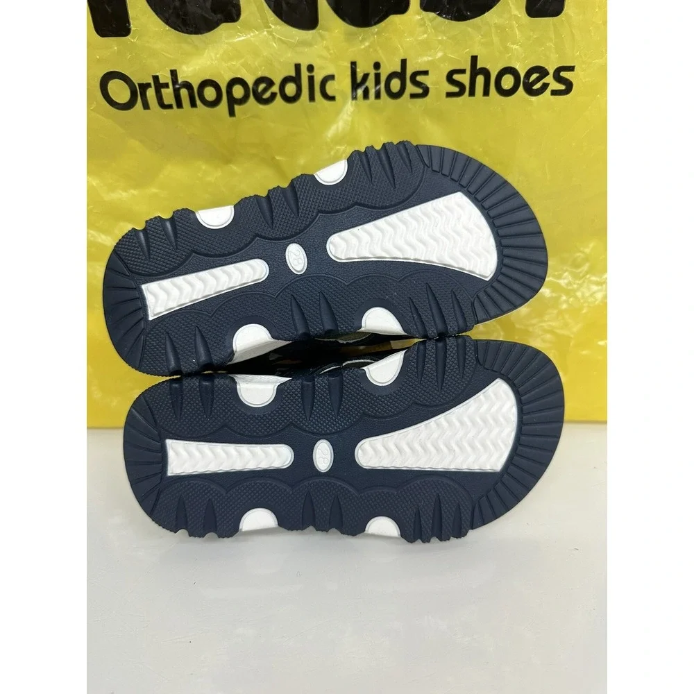 TUTUBI Genuine Leather Boys 11 Toddler Orthopedic Support Sandal Made in TURKEY!